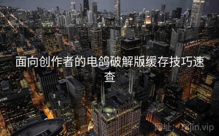 面向创作者的电鸽破解版缓存技巧速查